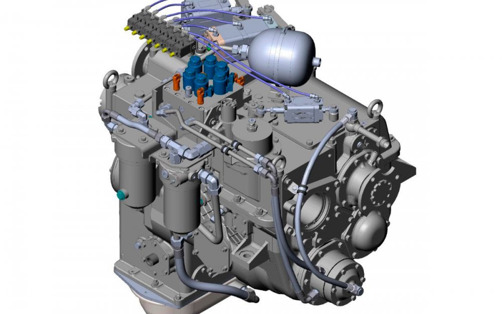 Новая автоматическая коробка передач для трактора КИРОВЕЦ К-5 Новая автоматическая коробка передач для трактора КИРОВЕЦ К-5